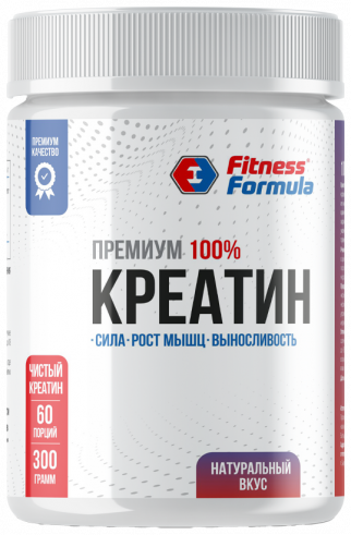 Моногидрат креатина Fitness Formula Creatine, Креатин, 300 грамм