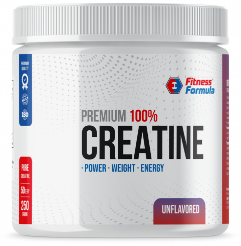 Моногидрат креатина Fitness Formula 100% Creatine Premium, 100% Креатин Премиум, 250 грамм