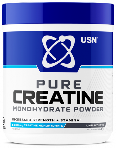 Моногидрат креатина USN Pure Creatine Monohydrate, Креатин моногидрат, 500 грамм