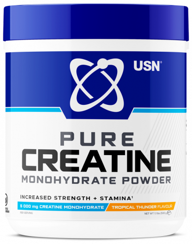 Моногидрат креатина USN Pure Creatine Monohydrate, Креатин моногидрат, 500 грамм