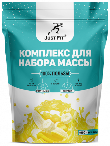 Гейнер Just Fit Just Gainer, Гейнер, 1000 грамм