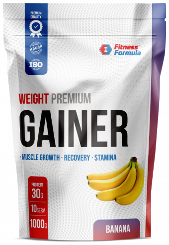 Гейнер Fitness Formula Weight Gainer Premium, 1000 грамм